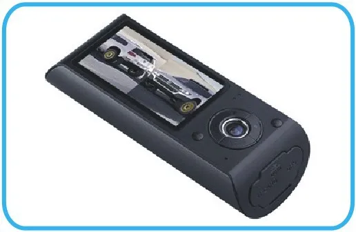 Dash Cam 120 Degree Dual Lens GPS 3D G-Sensor 2.7" TFT LCD Car Video Camera DVR Recorder