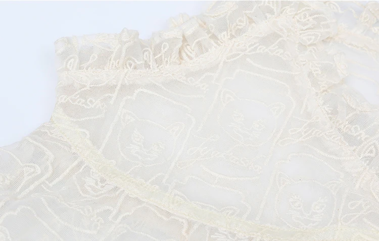 Милая женская кружевная майка Новинка лета 2017 прозрачный жаккардовый женский