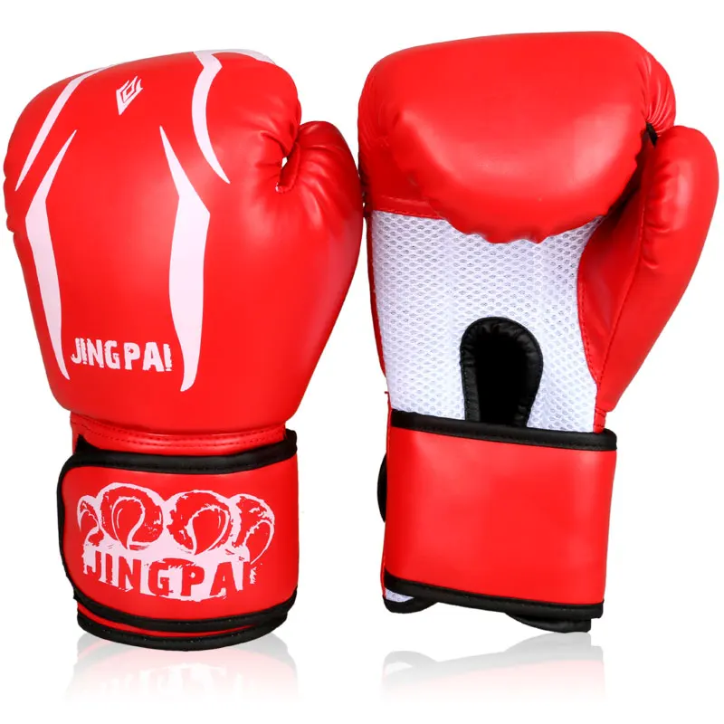 3 Color boxing gloves adult male female Guantes de gloves Cuero