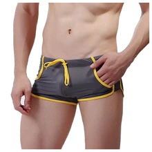 Новая крутая Мужская одежда для плавания горячие сексуальные трусы-боксеры плавки пляжные шорты для плавания Брюки