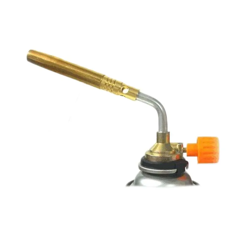 

1Pc Portable Gas Welding Torch Butane Burner Outdoor Camping BBQ Gas Torch Flame Gun Welding Torch for Welding Equipment