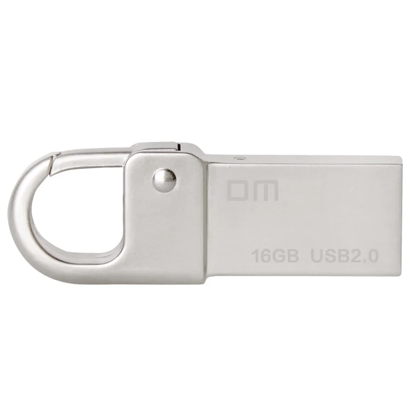 DM PD027 USB флеш-накопитель полностью металлический флеш-накопитель кольцо для ключей Водонепроницаемый U флеш-накопитель 16 ГБ 32 ГБ USB флешки