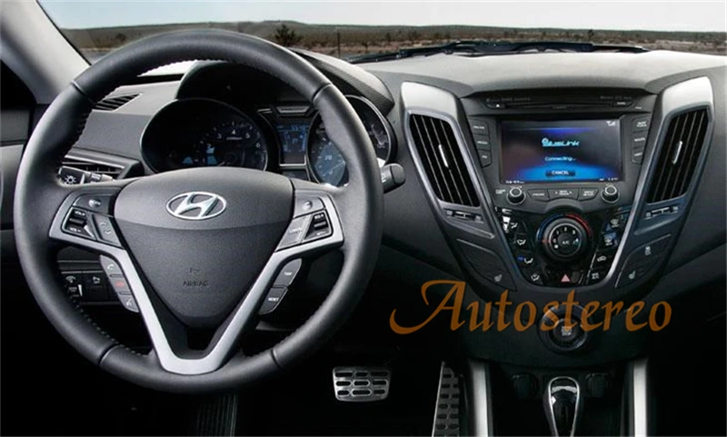 Android 9 4GB ram автомобильный dvd-плеер Automedia для HYUNDAI Veloster 2011- gps навигация Мультимедиа Радио магнитофон головное устройство