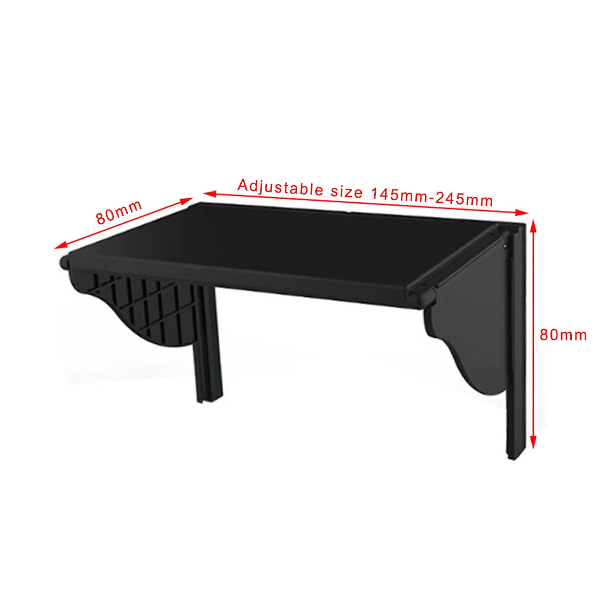  145-245mm Auto Zentralen Dashboard-Dash Board Panel Fascia GPS Navigator Display Sonnenschirm Sonne