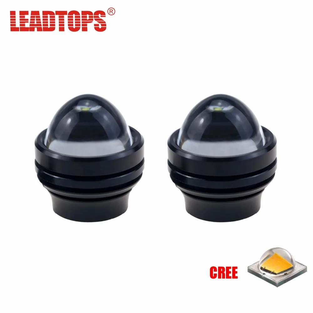 LEADTOPS 2X Super Bright LED Eagle Eye Daytime Running Light DRL font b Lamps b font