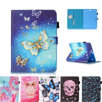 

For Samsung Galaxy Tab S2 9.7 T810 T815 Owl lion tiger Flip Wallet PU Leather Cover Case For SM-T810 T815 tablet #S