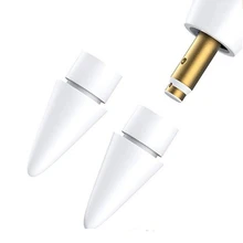 For Ipad Pencil 2PCS Extra Replacement Nibs Tips For Apple Pencil 1st& 2nd Generation Anti-scratch Smooth Surface