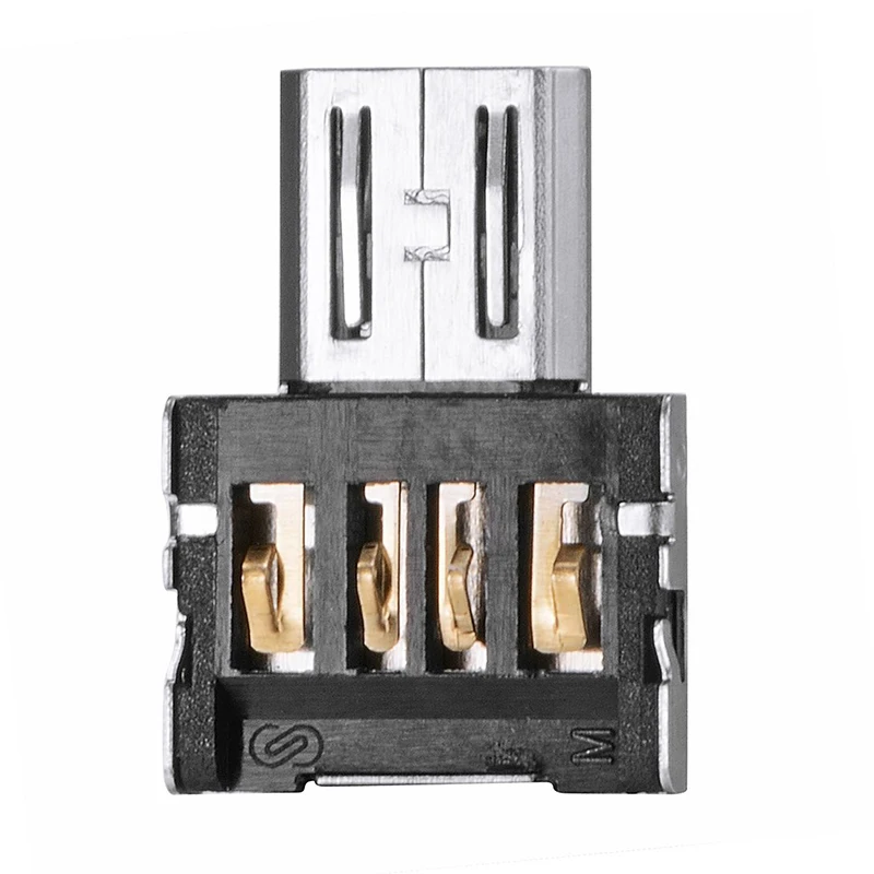 Адаптер адаптер USB OTG Micro B Male to A Female 2 0 3 plug jack Adapter|Переходники и адаптеры| |