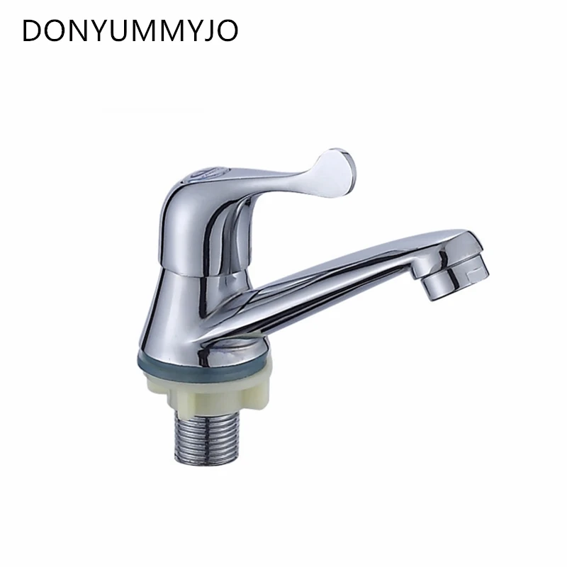 

1pc Single Cold Faucet Basin Faucet Wash Basin Tap Balcony Bathroom Faucet
