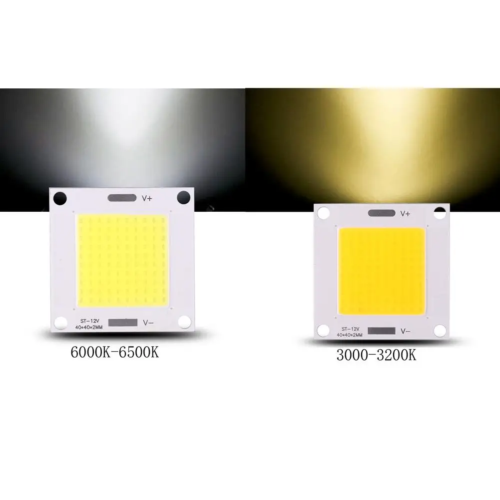 

COB LED Chip Lamp Bulb 5pcs High Power Integrated Lamp Chip 50W Super Bright Landscape Lighting For Bulb Floodlight