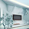 Custom Any Size Mural Wallpaper Modern 3D Stereoscopic Space Fashion Crystal Ball Photo Wall Painting Living Room Sofa 3D Fresco ► Photo 2/6