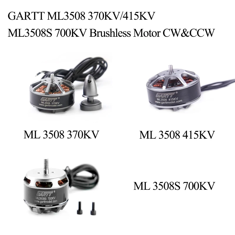 GARTT ML3508 370KV 415KV ML3508S 700KV бесщеточный двигатель на радиоуправлении для RC Multirotor Квадрокоптер гексакоптер самолет CW и против часовой стрелки GARTT ML3508 370KV 415KV ML3508S 700KV бесщеточный двигатель на радиоуправлении для RC Multirotor Квадрокоптер гексакоптер самолет CW и против часовой стрелки