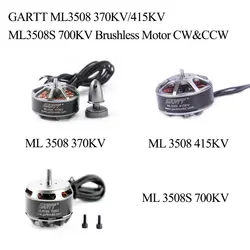 GARTT ML3508 370KV 415KV ML3508S 700KV бесщеточный двигатель на радиоуправлении для RC Multirotor Квадрокоптер гексакоптер самолет CW и против часовой стрелки