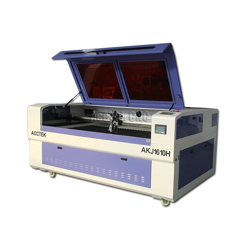 Small size 1390 1610 co2 laser cutter machine metal SS CS laser cutter