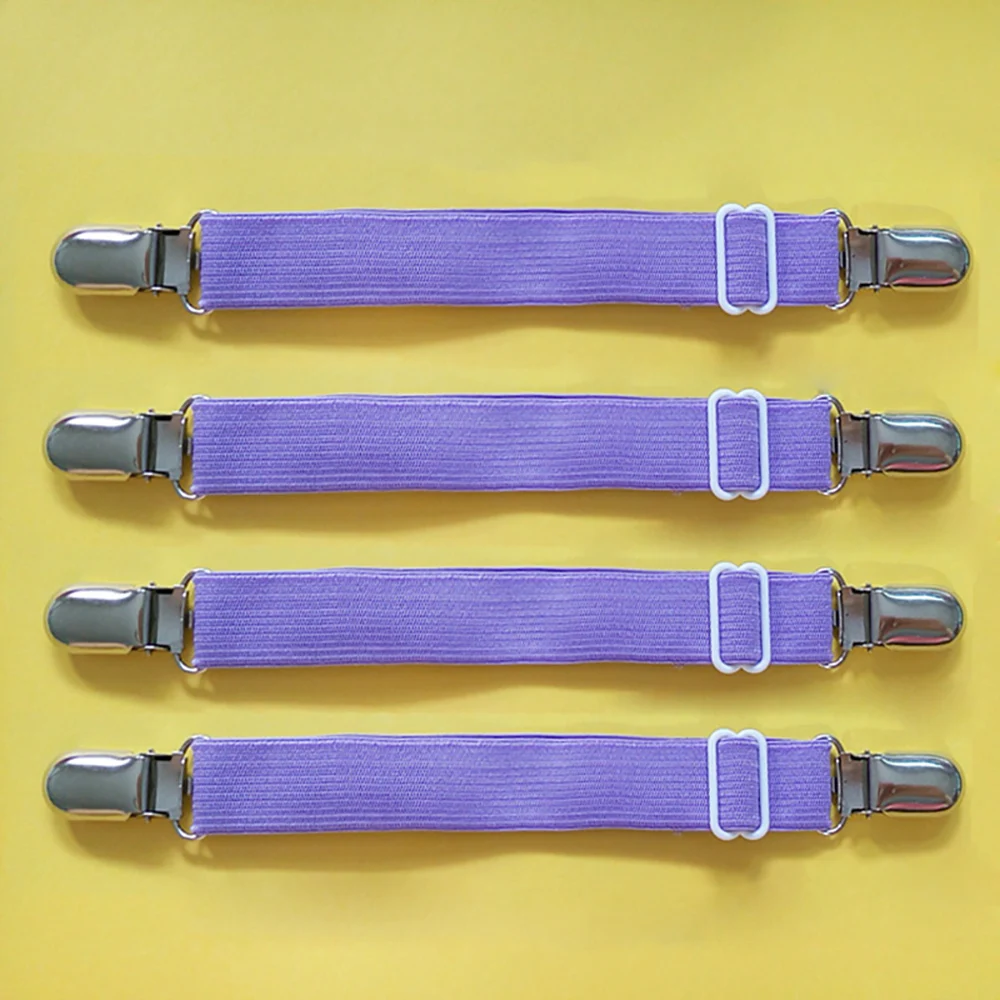 

(4 pieces/lot)Bed linen slip holder. Sheets clip. Practical sheets buckle fixed. Fixing band.Sheet clamps.