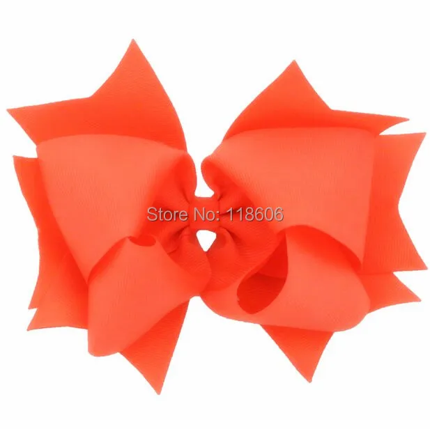 Neon Orange Hair Bow.jpg