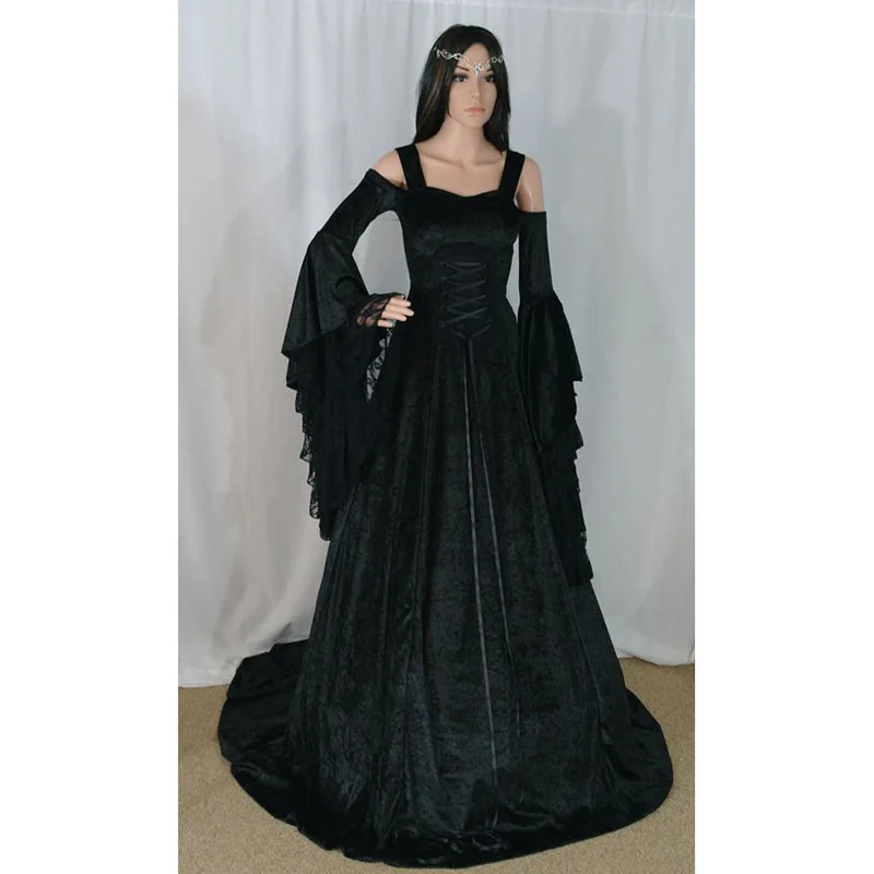 New Hot Renaissance Medieval Dress and Cosplay Costumes Halloween Costume