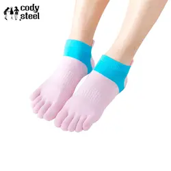 Cody Сталь Для женщин носком Носки для девочек дышащие впитывающие хлопковые носки для Обувь для девочек разноцветные популярные женские