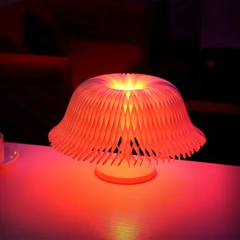 

Creative Touch Sensor Desk Lamp USB LED Night Light Colorful Bedside Lamp Heart-shap Light Bedroom Christmas Decoration Gift