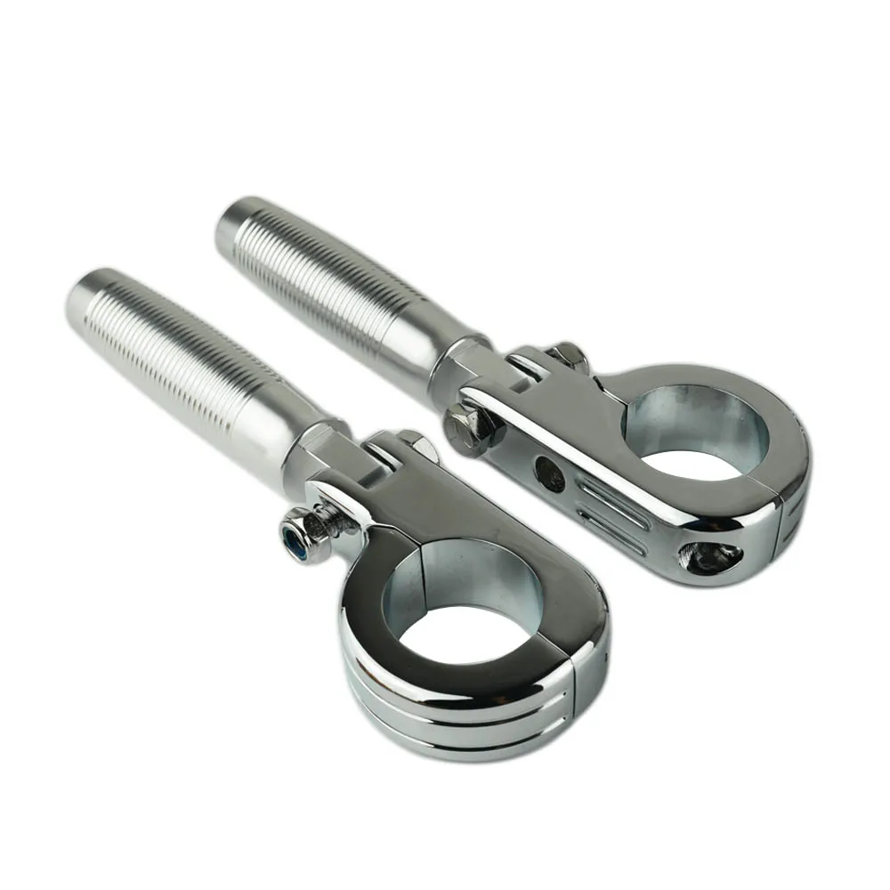

38mm (1-1/2" Motorcycle Highway Crash Bar Clamp Engine Guard Foot pegs Mounts Kit For Harley Touring FLHR Sportster Dyna Softail