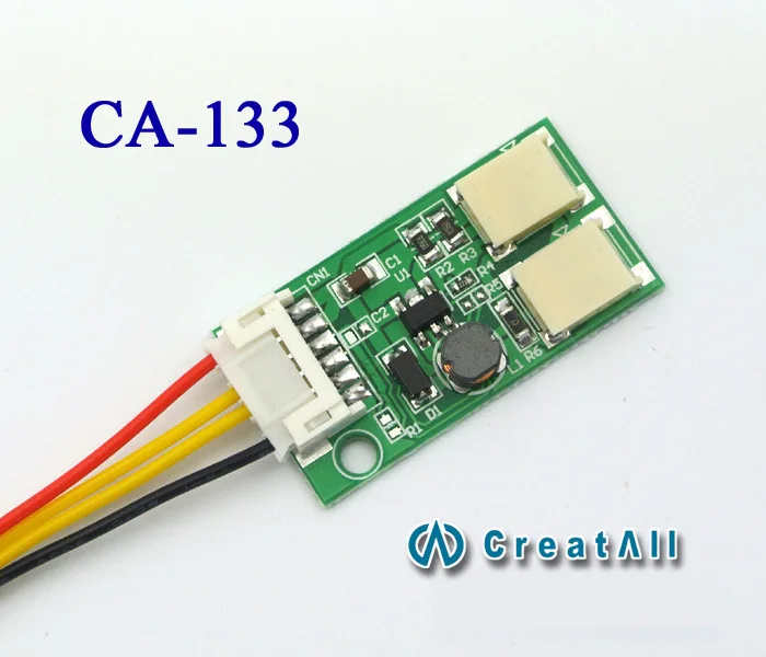 

CA-133 dual-port LED constant current dual-lamp LED step-down drive power 9.6V output constant current source