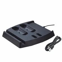 Masiken cargador multifuncional soporte de carga para Nintendo switch NS NX consola Cunas izquierda y derecha Joy-con controlador