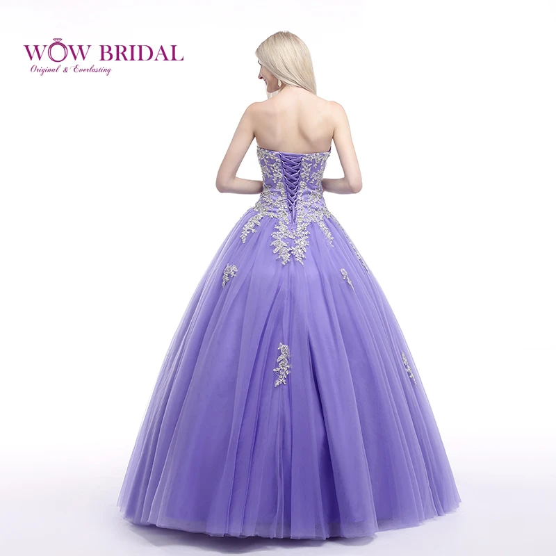 Wowbridal Изящные Quinceanera Платье Без Бретелек Вышивки Бисером Органзы Ruched Бальное платье Вечернее Платье