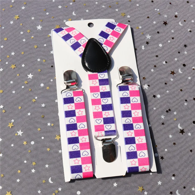 Buy 2018 New Children Pink Star Heart Suspenders Baby