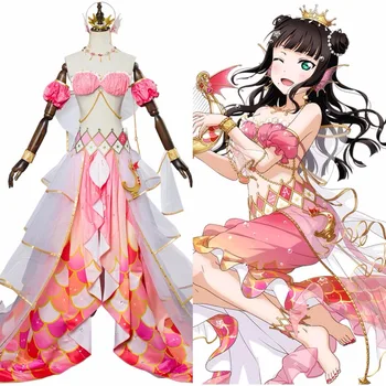 

LoveLive Mermaid Festa Kurosawa Dia Cosplay Costume Awakening Dress Girls Women Adult Halloween Costume Custom Made