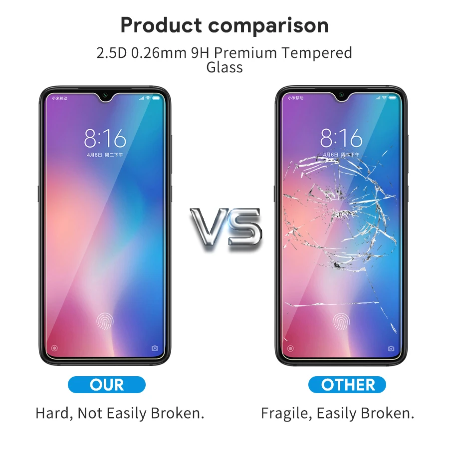 1-Pcs-lot-9H-2-5D-Tempered-Glass-for-Xiaomi-Mi-8-9-SE-A2-Lite (2)