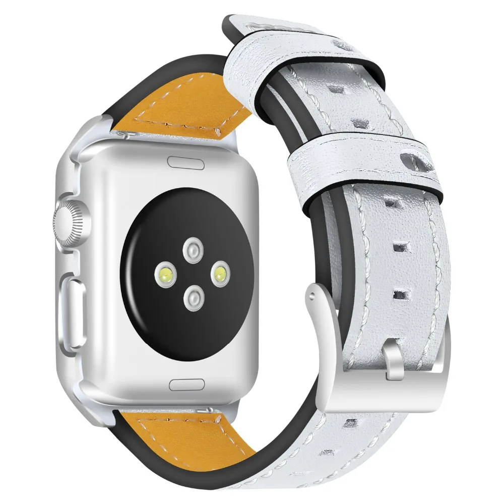 Suitable Leather Watchband+Frame 38mm 42mm For Apple Watch Band 1 2 3 Series iwatch Replacement Bracelet Strap Suitable Leather Watchband+Frame 38mm 42mm For Apple Watch Band 1 2 3 Series iwatch Replacement Bracelet Strap