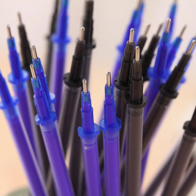 

10Pcs/Set 0.5mm Erasable Gel Ink Pen Refills Magic Writing Study Office Supplies Dropshipping