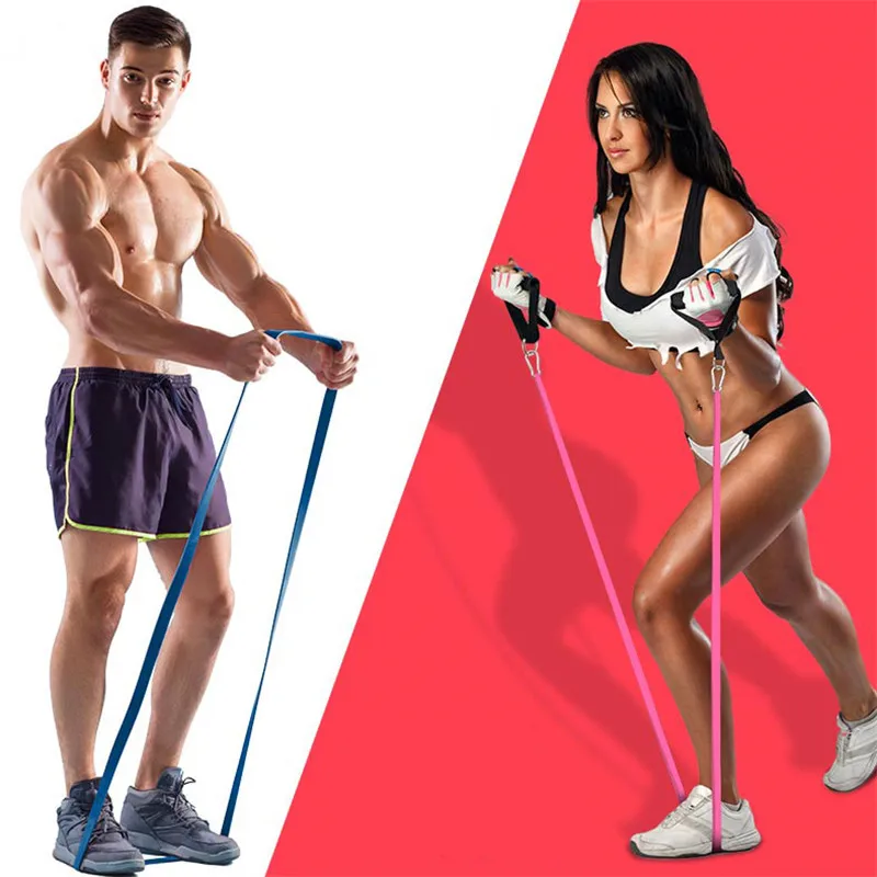 Фитнес браслет из натурального латекса 208 см|fitness equipment|natural latex pullresistance bands |