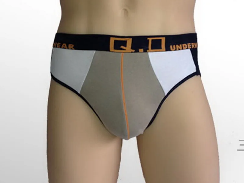 

The newest materials imitation real skin soft and elastic Swimwear pants Show Model