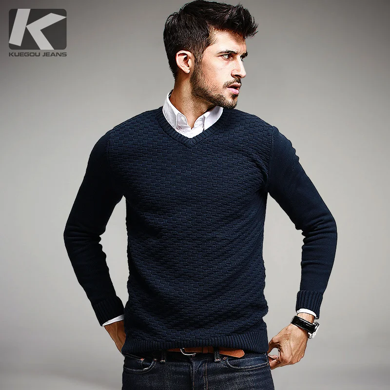 Aliexpress.com : Buy Big Sale Fashion Autumn Mens V neck