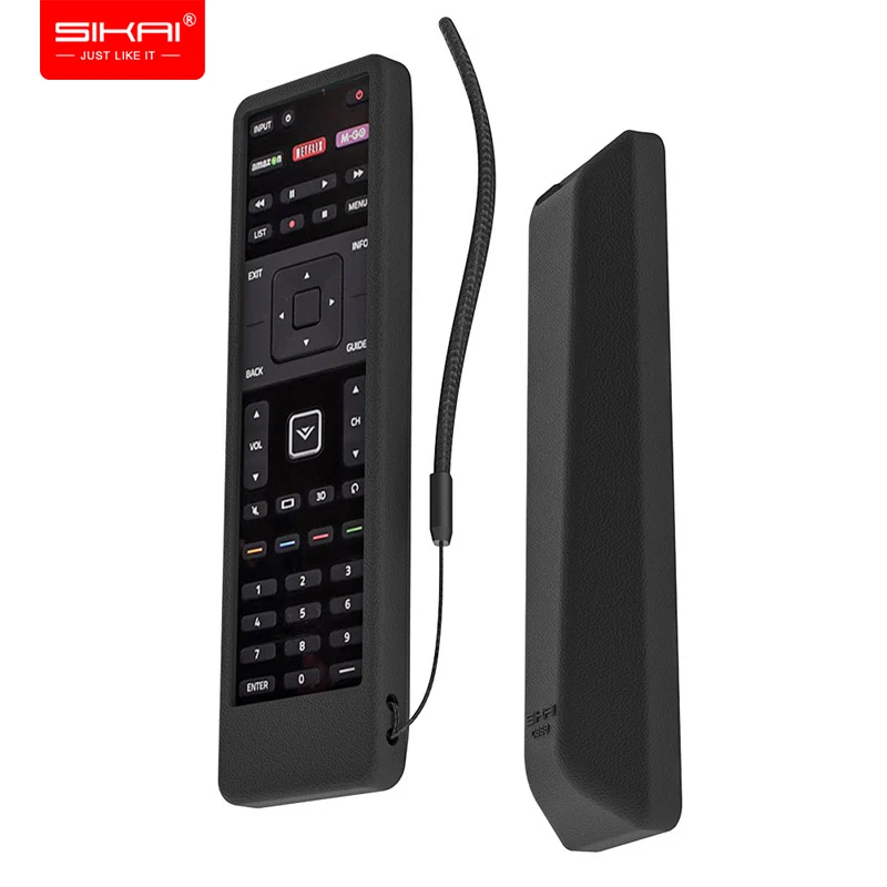 

Remote Control Case for Vizio XRT510 Smart TV Remote Skin-Friendly Shockproof Silicone Cover SIKAI Washable Anti-Lost with Loop