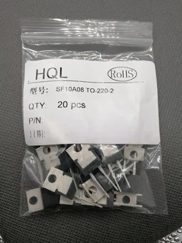 

20PCS SF10A08 UF1008 ER1008 TO-220 quick recovery diode 10A/800V SF10A08