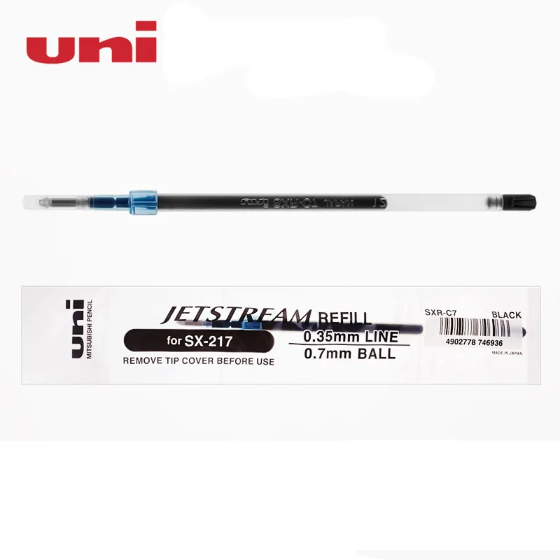Japan UNI Jetstream Series Smooth Ballpoint Pen Refill SXR C7 0.7MM For