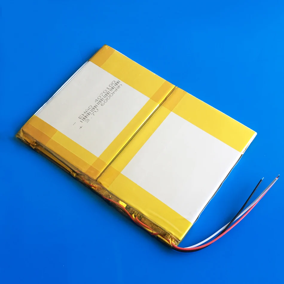 3.7V 6000mAh 40140100 Combination rechargeable lipo polymer lithium li