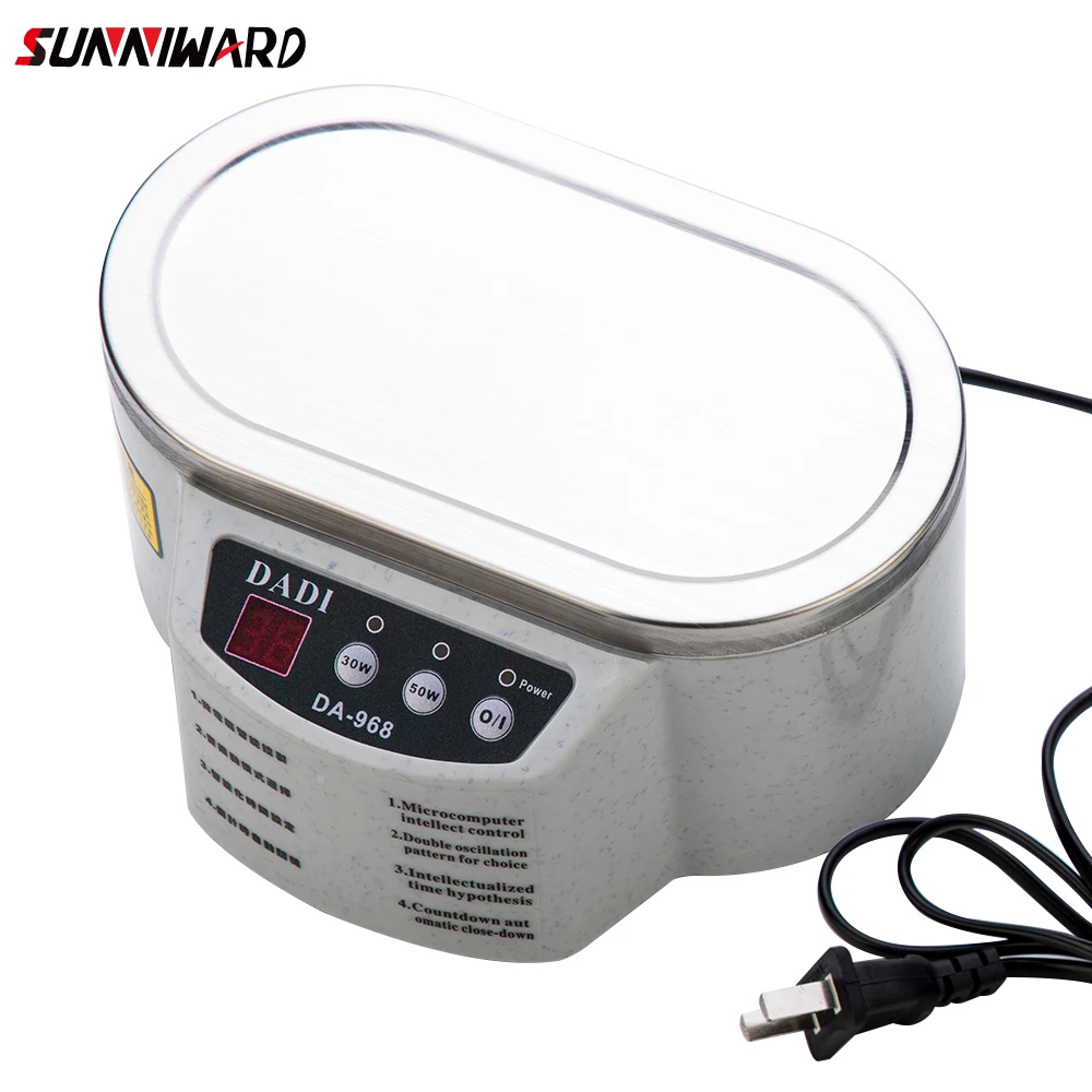 600 Ml Ultrasonic Cleaner Jewelry Glasses Circuit Board Cleaning Machine Intelligent Control Ultrasonic Cleaning Ultrasonic Bath