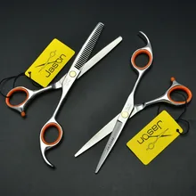 304#5,5 ''бренд Jason Высший сорт Парикмахерские ножницы 440C Профессиональные Парикмахерские ножницы для резки Thinning ножницы для волос