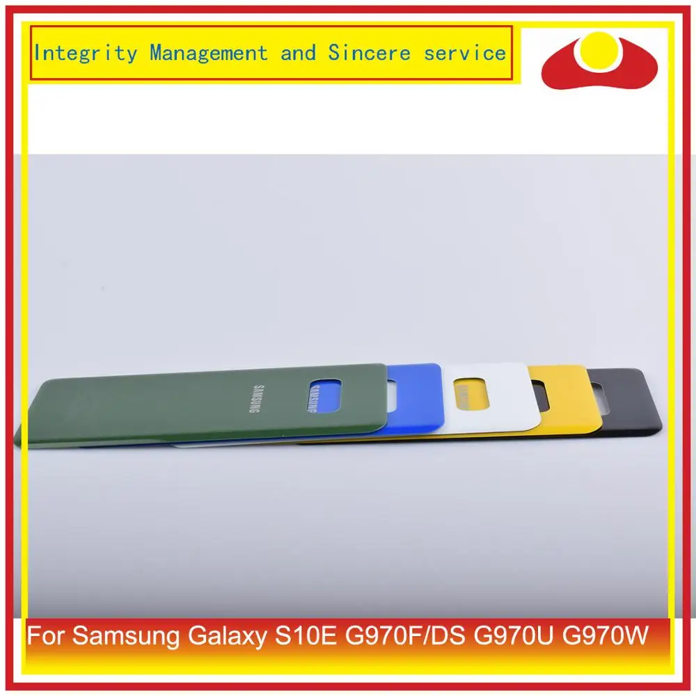 Оригинальный чехол для Samsung Galaxy S10E G970F/DS G970U G970W корпус батарейного отсека задняя