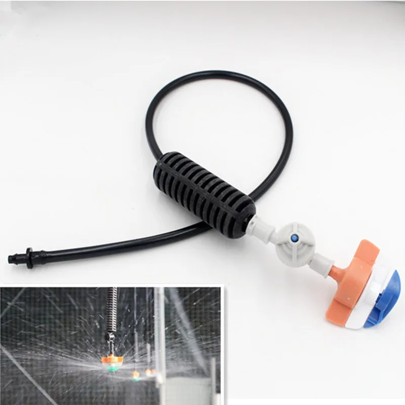 10pcs 360Degree Automatic Rotating Microspray Water Upside Down Nozzle