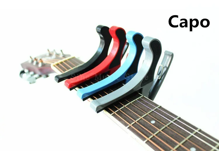 

Plastic Quick Change Clamp Guitar Capo with Bridge Pin Remover Fit for Acoustic Guitar Electric Guita Ukulele