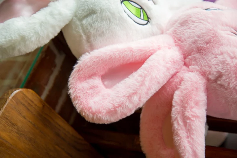 Wego супер-мягкий бархат большой Кролик Плюшевая Игрушка три цвета Классический мультфильм животное кукла 75 см