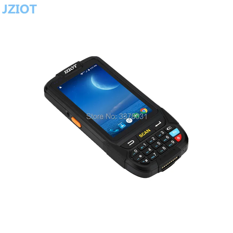 Прочный 4G wifi gps Bluetooth NFC Android 1D 2D сканер штрих-кодов IoT портативный терминал КПК