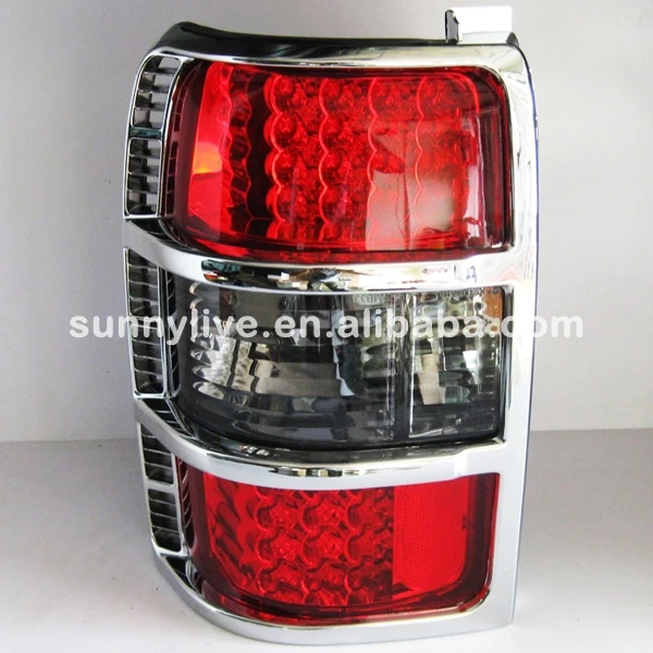 1991 до 1999 лет для Mitsubishi Pajero V32 V31 светодиодный задний фонарь красный белый цвет