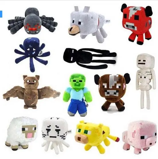 Toys 13. Игрушки из МАЙНКРАФТА. Мягкие игрушки МАЙНКРАФТА. Недорогие игрушки. Набор мягких игрушек майнкрафт.