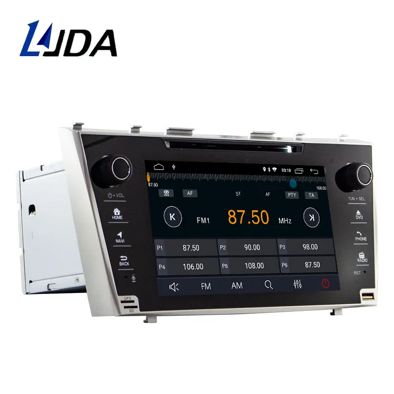 LJDA Android 10,0 2 Din автомагнитола для Toyota Camry 2007 2008 2009 Автомобильный мультимедийный плеер стерео Авто аудио gps DVD видео wifi ips