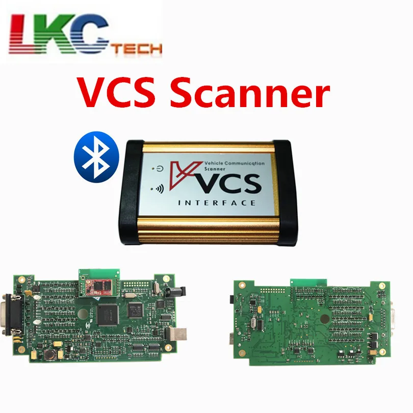 Новые с VCS интерфейсом транспортного средства Связь сканер мульти-языковой, vc автомобиля OBD2 диагностический инструмент лучше
